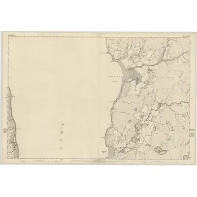 1865 Map of Argyllshire, Sheet CLXXXI, 1873 Print