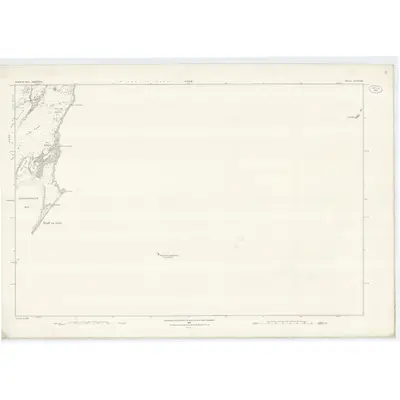 1878 Map of Argyllshire, Sheet CLXXXIX, 1881 Print