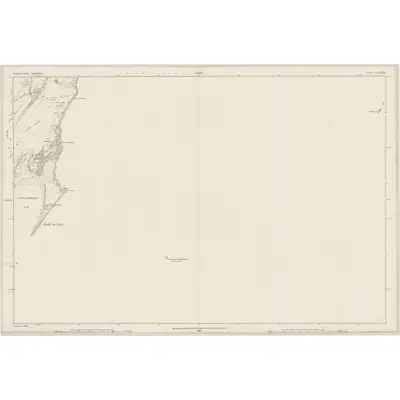 1878 Map of Argyllshire, Sheet CLXXXIX, 1881 Print