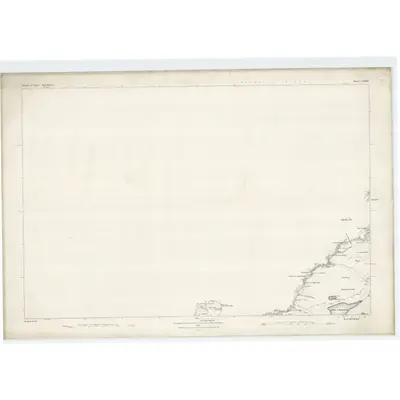 1878 Map of Argyllshire, Sheet CLXXXV, 1881 Print