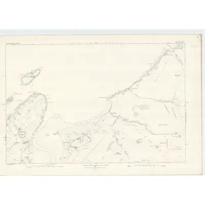 1878 Map of Argyllshire, Sheet CLXXXVI, 1881 Print
