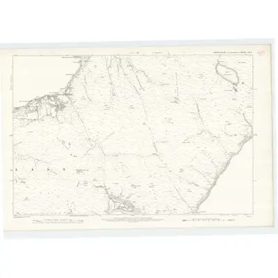 1875 Map of Argyllshire, Sheet CVII, 1881 Print