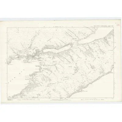 1875 Map of Argyllshire, Sheet CVIII, 1879 Print