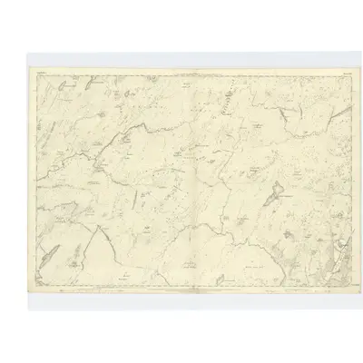 1868 Map of Argyllshire, Sheet CXCI, 1872 Print