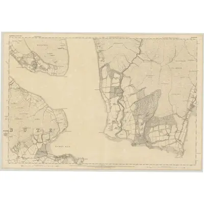 1864 Map of Argyllshire, Sheet CXCIV, 1869 Print