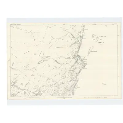 1878 Map of Argyllshire, Sheet CXCIX, 1882 Print