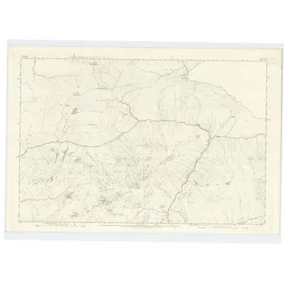 1871 Map of Argyllshire, Sheet CXIV, 1874 Print