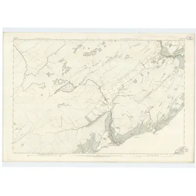 1871 Map of Argyllshire, Sheet CXL, 1875 Print