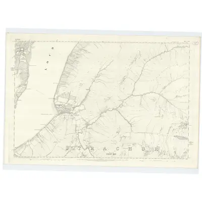 1866 Map of Argyllshire, Sheet CXLI, 1870 Print
