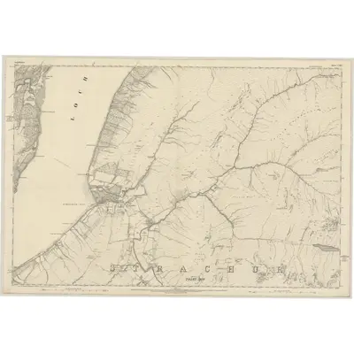 1866 Map of Argyllshire, Sheet CXLI, 1870 Print