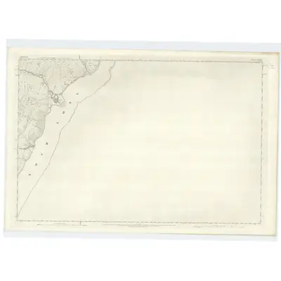 1865 Map of Argyllshire, Sheet CXLIII, 1873 Print