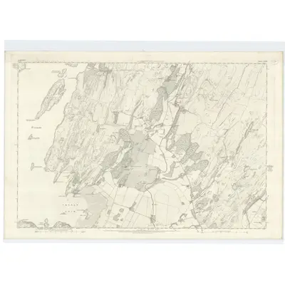 1865 Map of Argyllshire, Sheet CXLIX, 1874 Print