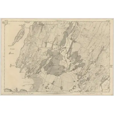 1865 Map of Argyllshire, Sheet CXLIX, 1874 Print