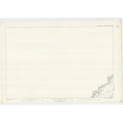 1876 Map of Argyllshire, Sheet CXLV, 1883 Print