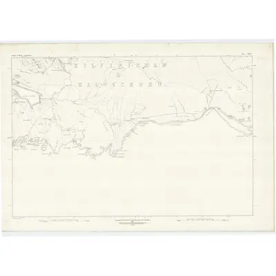1878 Map of Argyllshire, Sheet CXVIII, 1881 Print