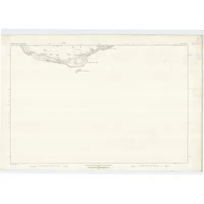 1878 Map of Argyllshire, Sheet CXX, 1881 Print