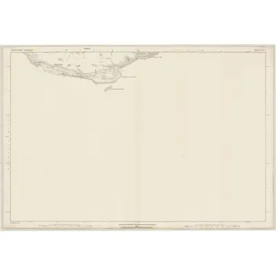 1878 Map of Argyllshire, Sheet CXX, 1881 Print