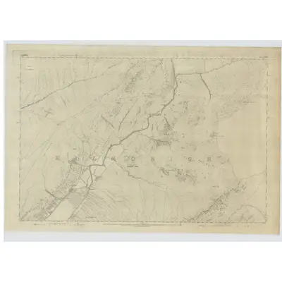 1870 Map of Argyllshire, Sheet CXXVI, 1874 Print