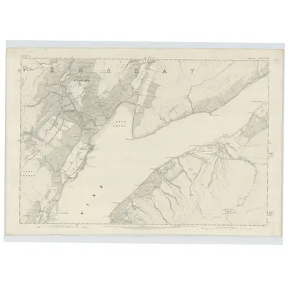 1870 Map of Argyllshire, Sheet CXXXIII, 1874 Print