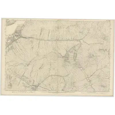 1870 Map of Argyllshire, Sheet CXXXIV, 1874 Print
