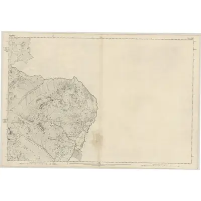 1870 Map of Argyllshire, Sheet CXXXV, 1874 Print