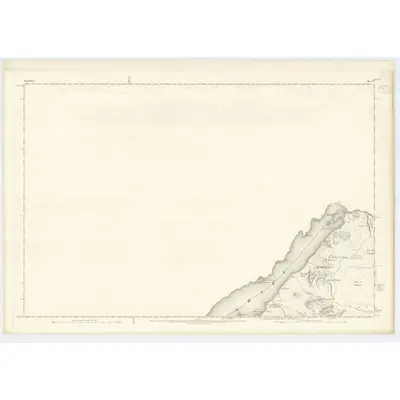 1872 Map of Argyllshire, Sheet IV, 1875 Print