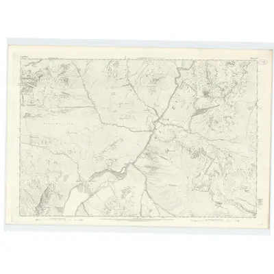 1870 Map of Argyllshire, Sheet LIX, 1875 Print