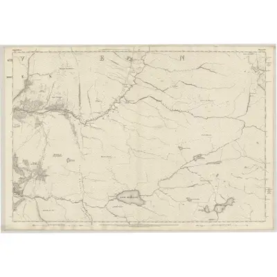 1872 Map of Argyllshire, Sheet LV, 1875 Print