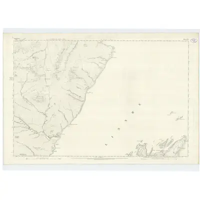 1871 Map of Argyllshire, Sheet LVI, 1875 Print