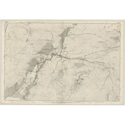 1871 Map of Argyllshire, Sheet LVIII, 1875 Print