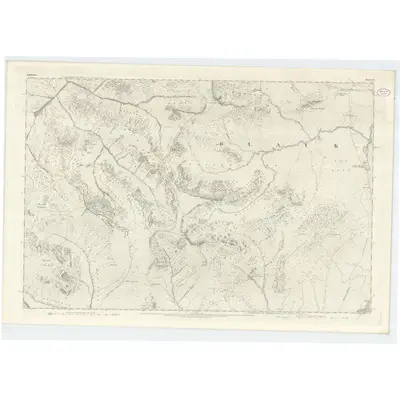 1870 Map of Argyllshire, Sheet LX, 1875 Print