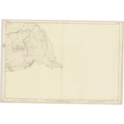 1870 Map of Argyllshire, Sheet LXII, 1874 Print