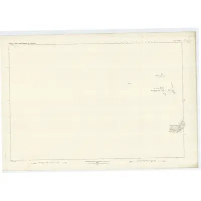 1878 Map of Argyllshire, Sheet LXIII, 1881 Print