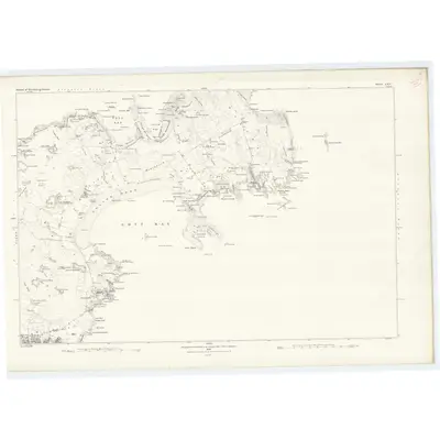 1878 Map of Argyllshire, Sheet LXV, 1882 Print