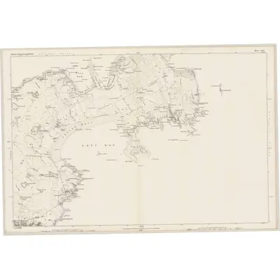 1878 Map of Argyllshire, Sheet LXV, 1882 Print