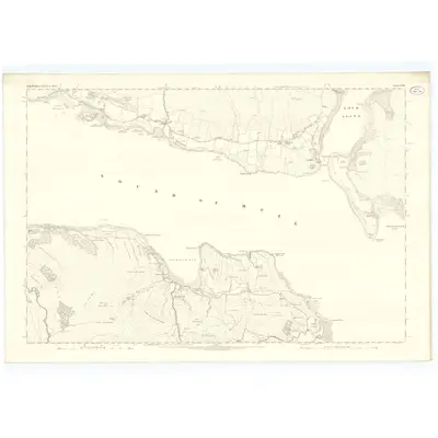 1872 Map of Argyllshire, Sheet LXX, 1880 Print