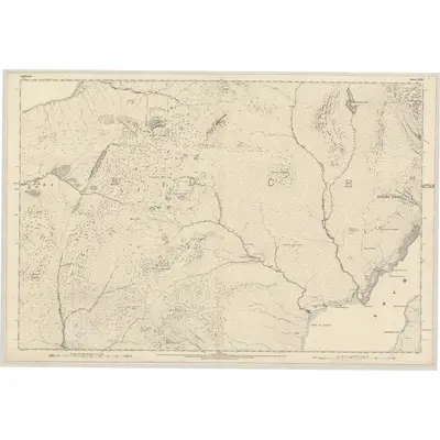 1870 Map of Argyllshire, Sheet LXXIV, 1874 Print