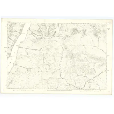 1870 Map of Argyllshire, Sheet LXXV, 1875 Print