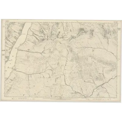 1870 Map of Argyllshire, Sheet LXXV, 1875 Print