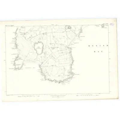 1878 Map of Argyllshire, Sheet LXXVIII, 1882 Print