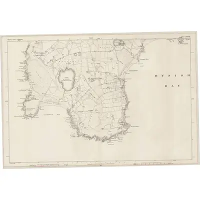 1878 Map of Argyllshire, Sheet LXXVIII, 1882 Print