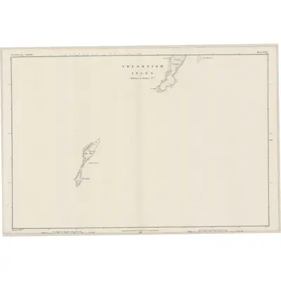1875 Map of Argyllshire, Sheet LXXX, 1881 Print