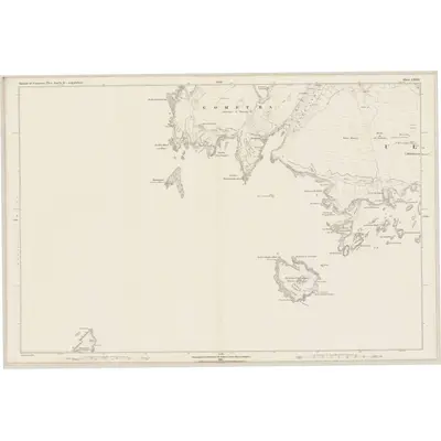 1878 Map of Argyllshire, Sheet LXXXI, 1881 Print