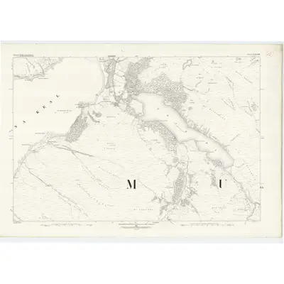 1878 Map of Argyllshire, Sheet LXXXIII, 1881 Print