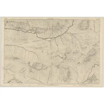 1870 Map of Argyllshire, Sheet LXXXIX, 1874 Print