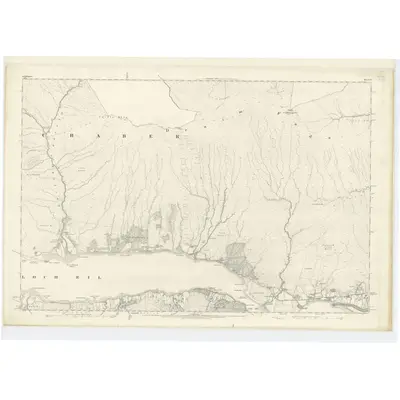 1872 Map of Argyllshire, Sheet VI, 1875 Print