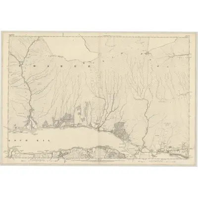 1872 Map of Argyllshire, Sheet VI, 1875 Print