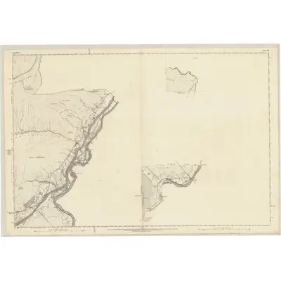 1872 Map of Argyllshire, Sheet VII (with inset III and XII), 1875 Print