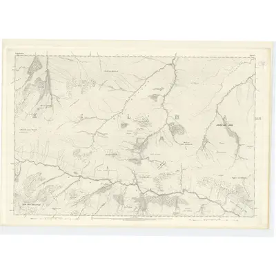 1872 Map of Argyllshire, Sheet X, 1875 Print