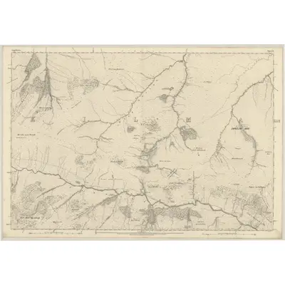 1872 Map of Argyllshire, Sheet X, 1875 Print